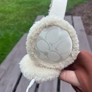 Coach | Headphones | Coach Shearling Earmuff Headphones  display picture 1